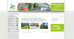 Desktop Screenshot of link-galabau.de
